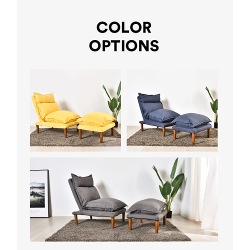 Alaia reclining sun lounger with cushion shop